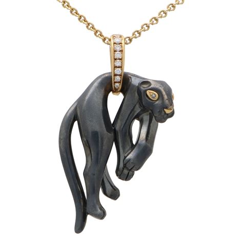 cartier panther necklace vintage.